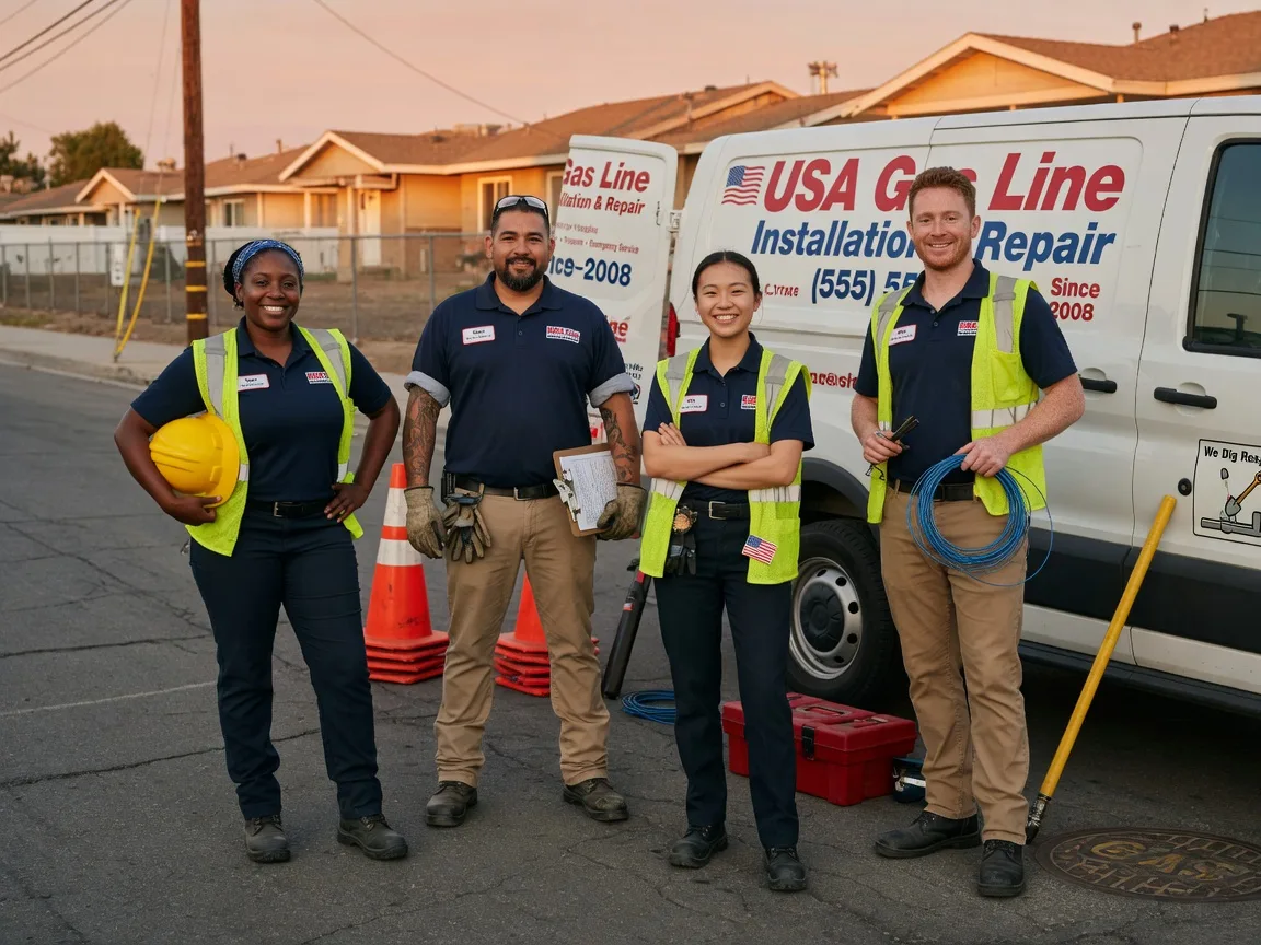 Gas Line Installation company in Guerneville, CA